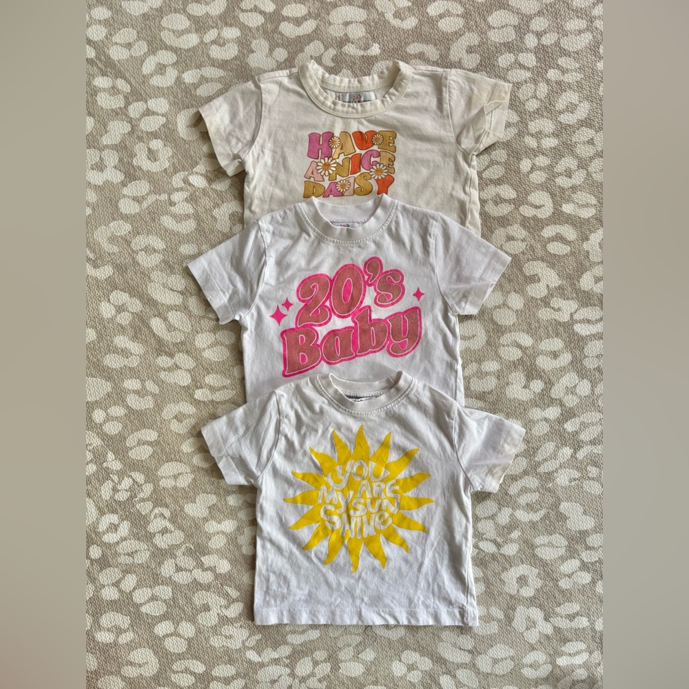 Baileys Blossoms 18-24 month graphic tees
